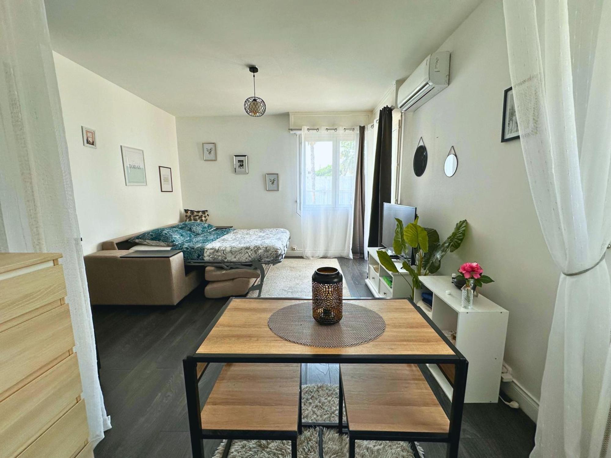 Cosy Palm Beach, Studio Pres De La Mer Et De La Croisette Cannes Kültér fotó