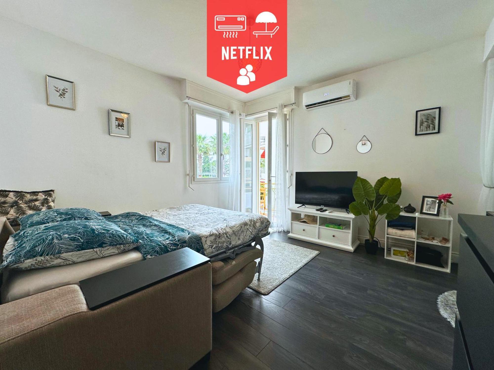 Cosy Palm Beach, Studio Pres De La Mer Et De La Croisette Cannes Kültér fotó